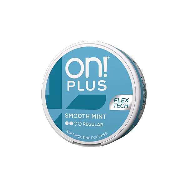 On! – Plus Regular Nicotine Pouches 6mg – 20 Pouches
