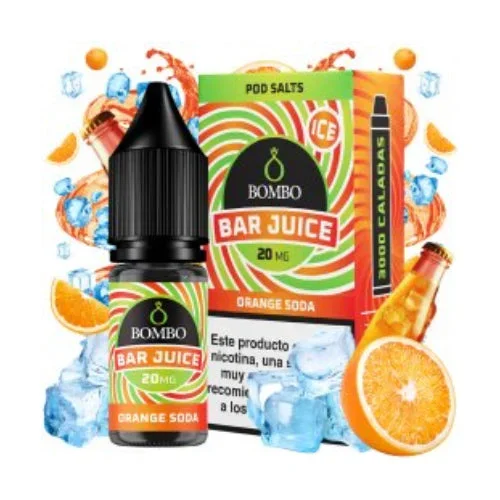 Orange Soda Ice 10ml (Sals de nicotina) (Bar Juice by Bombo)