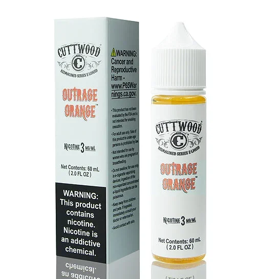 Outrage Orange – Cuttwood Reimagined Series E-Liquid (60 ml)