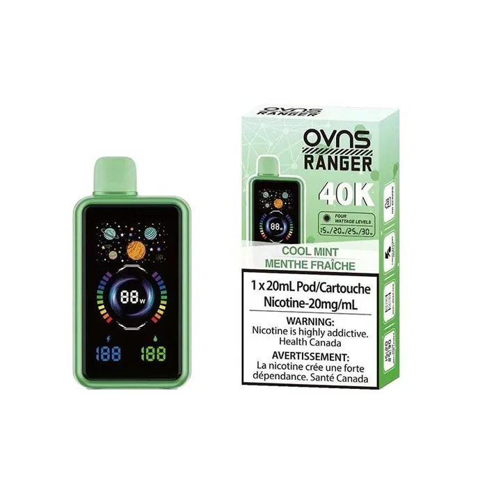 OVNS Ranger 40K Disposable – Cool Mint (ON)