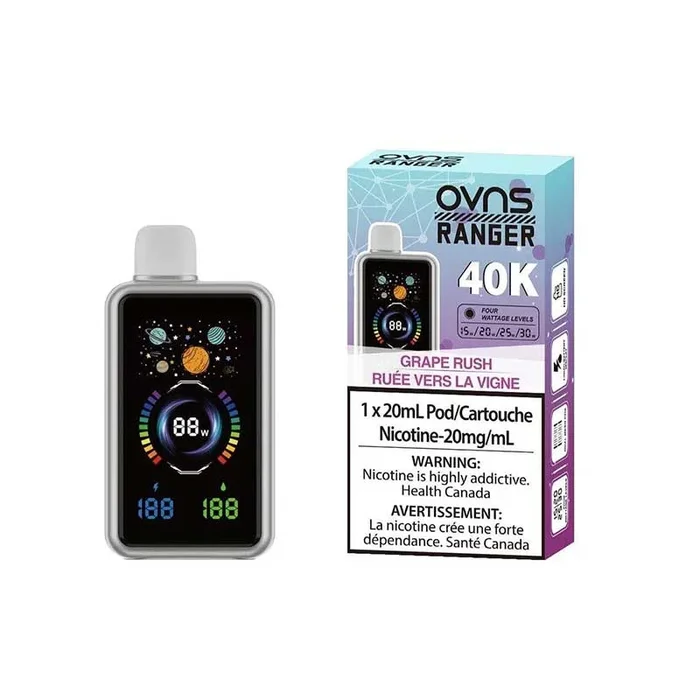 OVNS Ranger 40K Disposable – Grape Rush