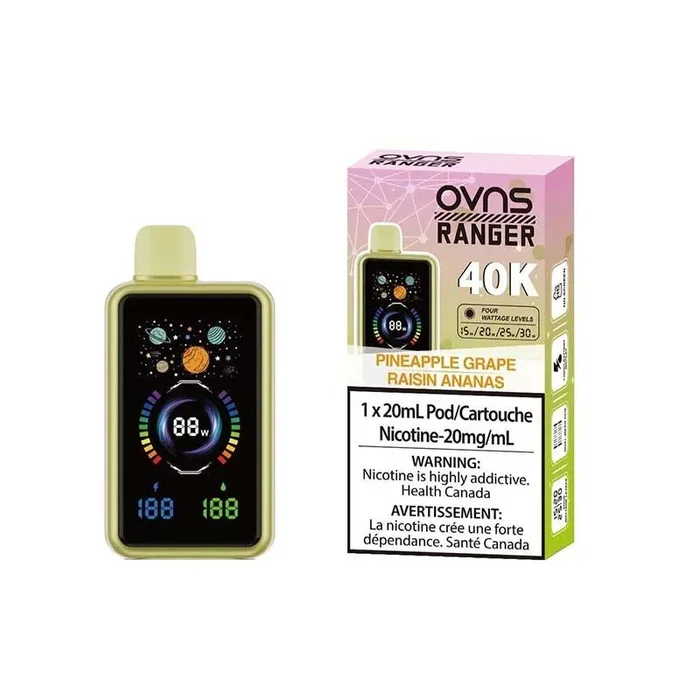 OVNS Ranger 40K Disposable – Pineapple Grape (ON)