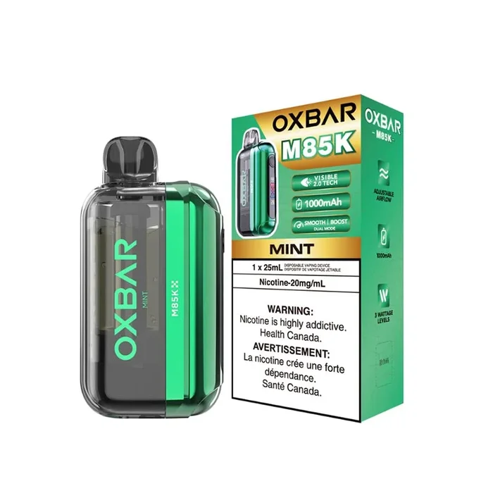 OXBAR M85K Disposable – Mint