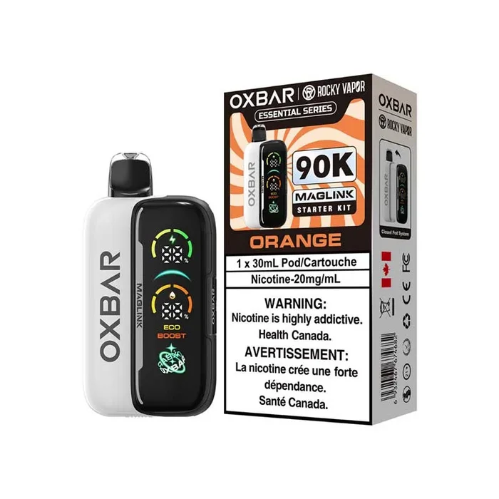 Oxbar Maglink Starter Kit – Essential Series – Orange