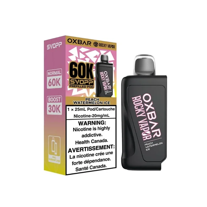 Oxbar Svopp 60K Pod – Peach Watermelon Ice (ON)