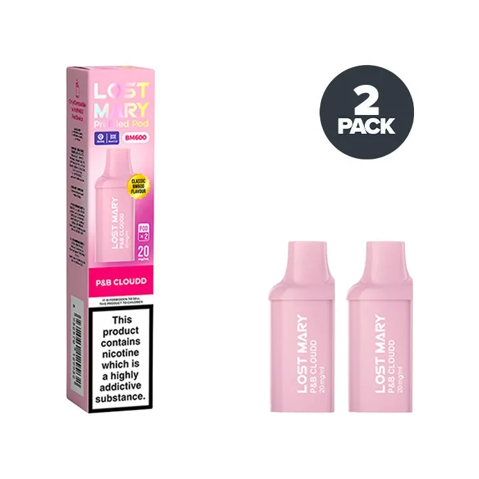 P&B Cloudd Lost Mary BM600 Prefilled Pods