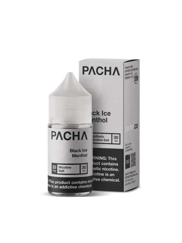 Pacha Salt Black Ice Menthol eJuice