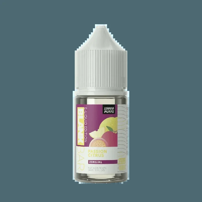 Passion Citrus – Blank Bar Salt 30mL BOGO