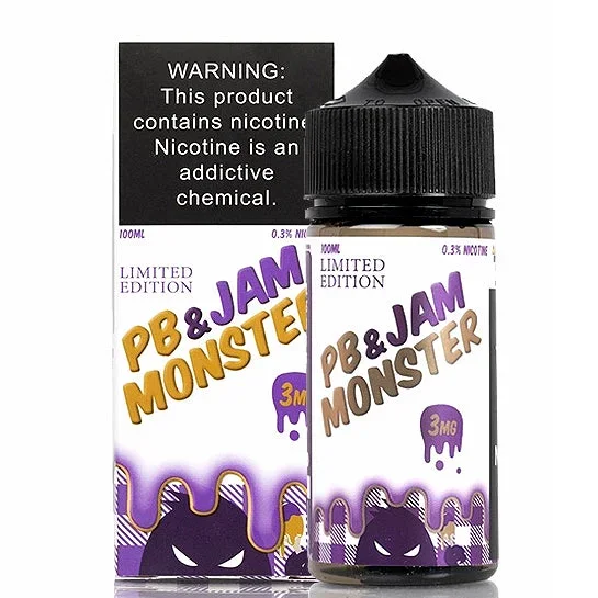 PB & Grape Jam – Jam Monster E-Juice (100 ml)