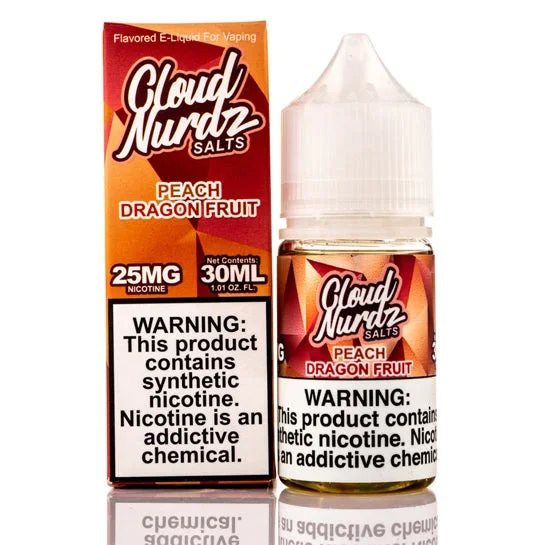 Peach Dragon Fruit Salt – Cloud Nurdz E-Juice