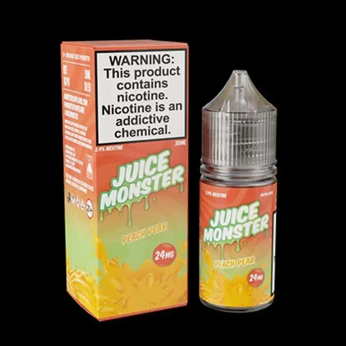 Peach Pear Nicotine Salt by Juice Monster
