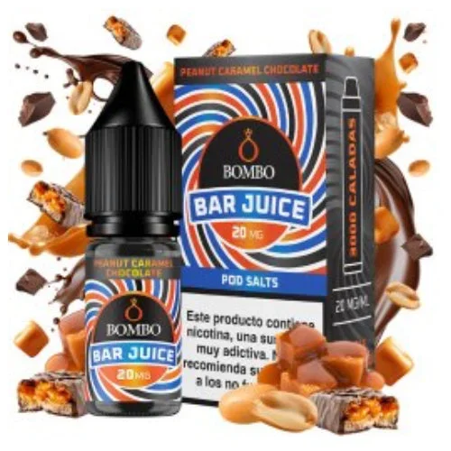 Peanut Chocolate Caramel 10ml (Nicotine salts) (Bar Juice by Bombo)