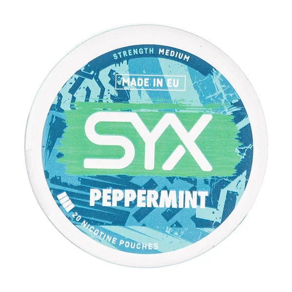 Peppermint Nicotine Pouches by SYX