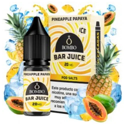 Pineapple Papaya Ice 10ml (Sales de nicotina) (Bar Juice by Bombo)