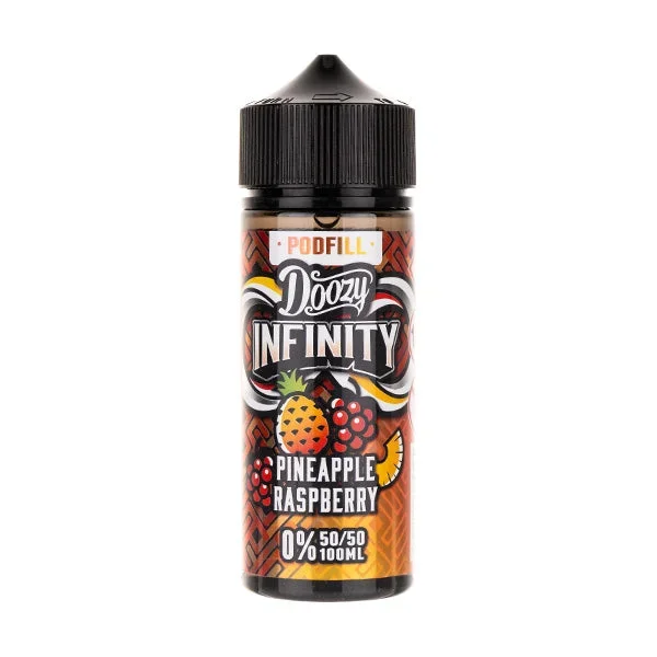 Pineapple Raspberry 100ml (50/50) Shortfill E-Liquid by Doozy Infinity