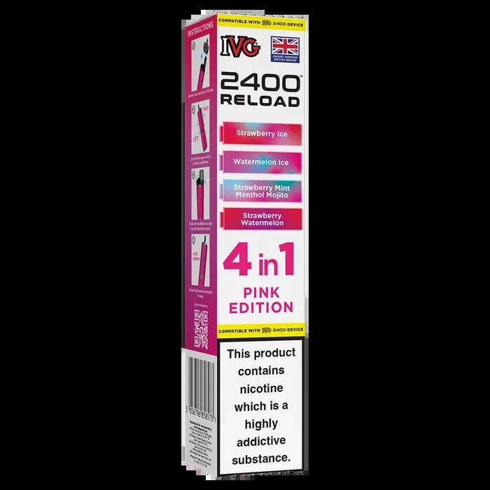Pink Edition IVG 2400 Refill Pods