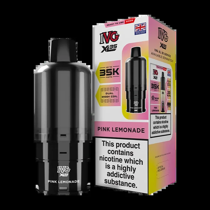 Pink Lemonade IVG XL35 Refill Pack