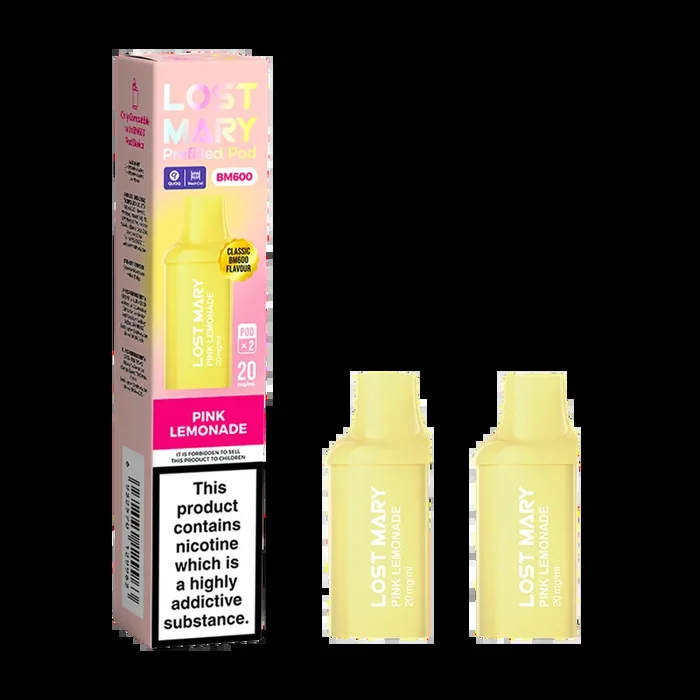 Pink Lemonade Lost Mary BM600 Pods