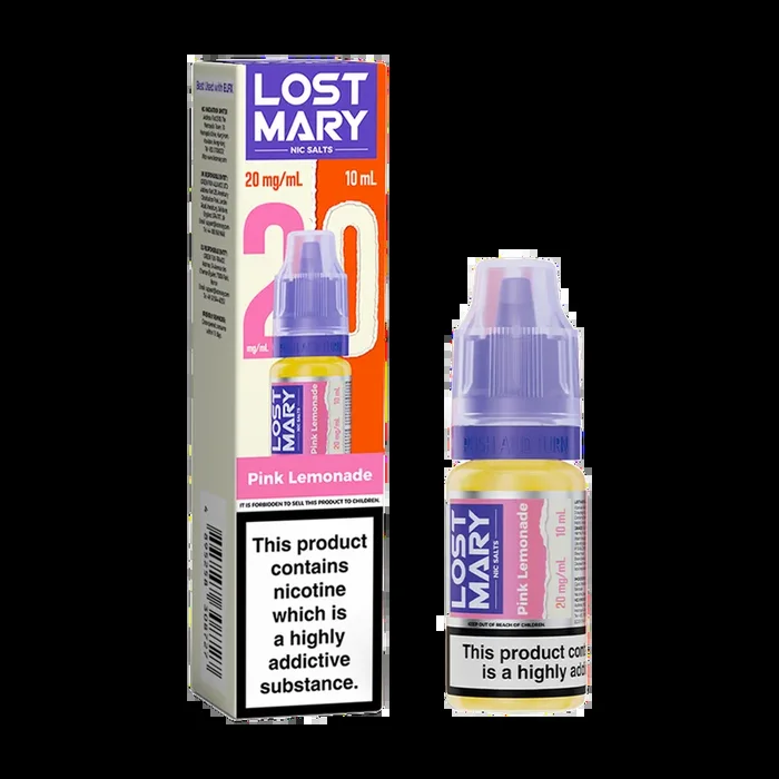 Pink Lemonade Lost Mary Nic Salt