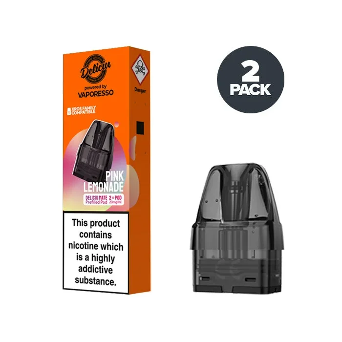 Pink Lemonade Vaporesso Deliciu Mate Pre-filled Pods