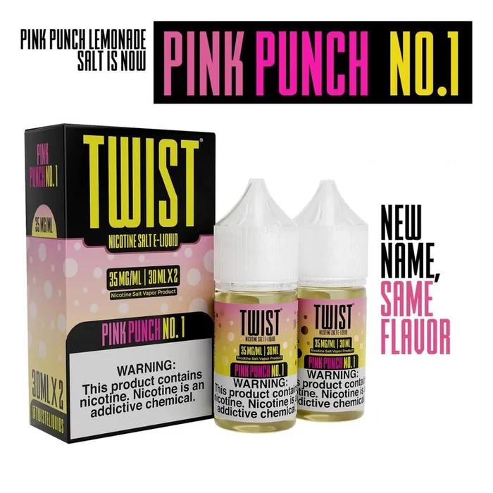 Pink Punch No. 1/ Pink Punch Lemonade – By TWST Salt