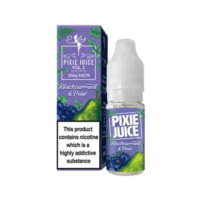 Pixie Juice Blackcurrant & Pear 10ml Nic Salt E-liquid