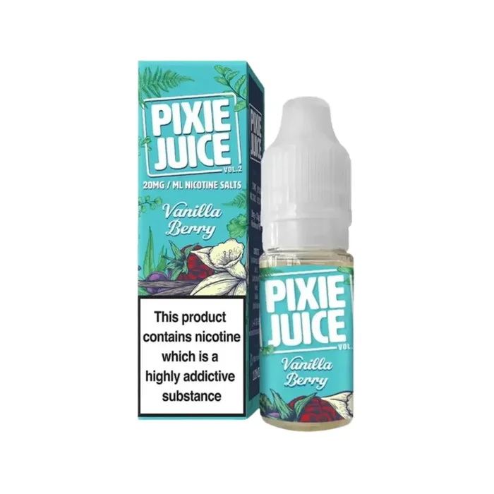 Pixie Juice Vanilla Berry 10ml Nic Salt E-liquid