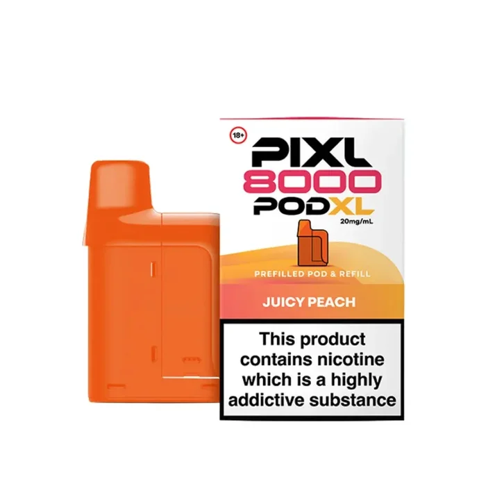 PIXL 8000 Juicy Peach Refill Pods