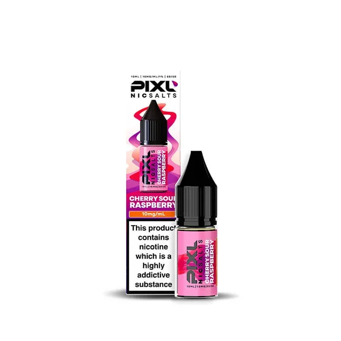 Pixl Nic Salts Cherry Sour Raspberry 10ml E-Liquid