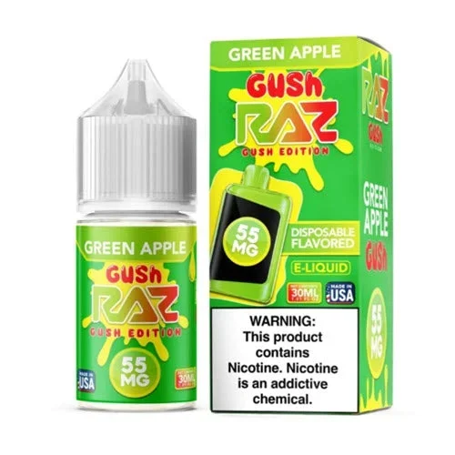 Pod Juice x Raz Gush Green Apple Salt 30mL
