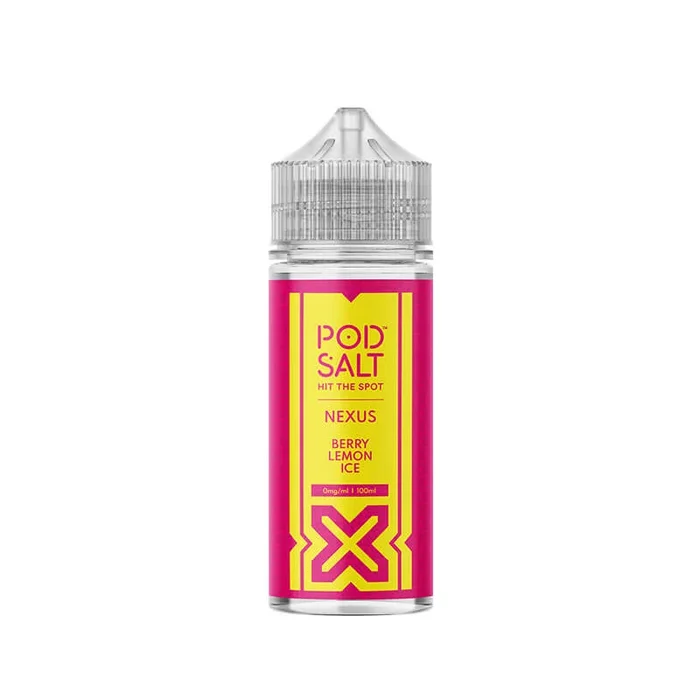 Pod Salt Nexus Berry Lemon Ice 100ml Shortfill E-Liquid