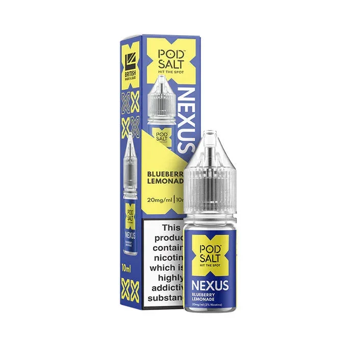 Pod Salt Nexus Blueberry Lemonade 10ml Nic Salt E-liquid