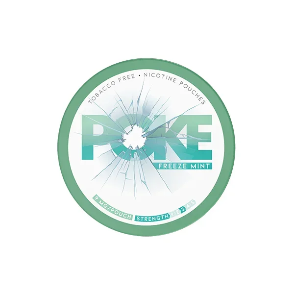 Poke – Freeze Mint Nicotine Pouches 9mg – 20 Pouches