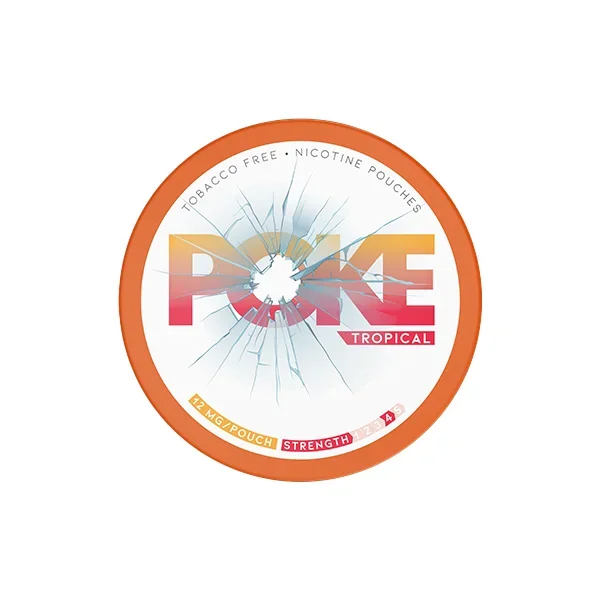 Poke – Tropical Nicotine Pouches 12mg – 20 Pouches