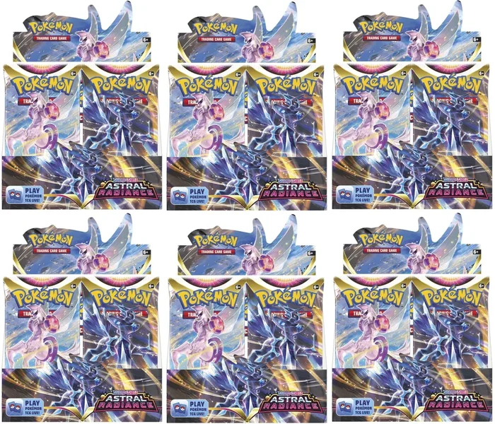 Pokémon TCG: Sword & Shield: Astral Radiance – Booster Box Case (6)
