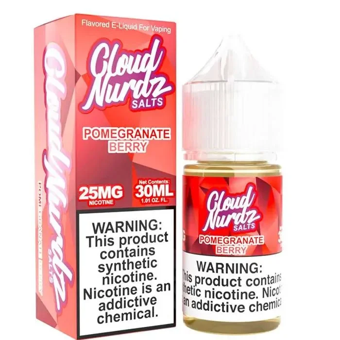 Pomegranate Berry Nicotine Salt by Cloud Nurdz