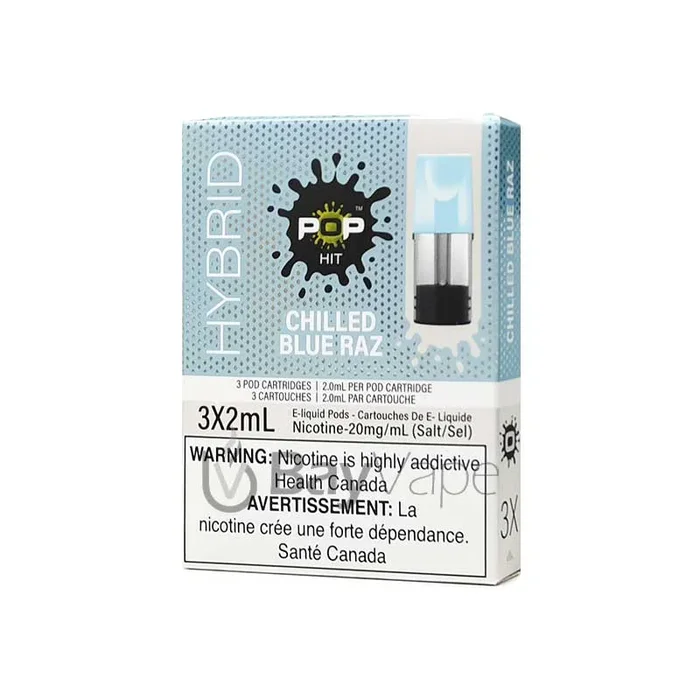 POP Pods Hybrid – S Compatible – Chilled Blue Raz (ON)