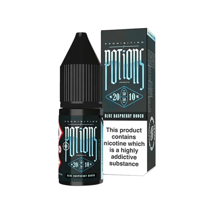 Prohibition Potions Blue Raspberry Hooch 10ml Nic Salt E-liquid