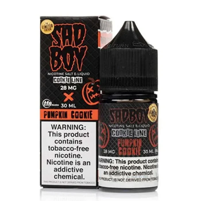 Pumpkin Cookie Nicotine Salt by SadBoy