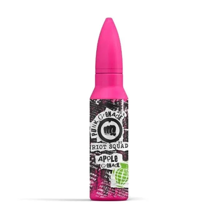 Punk Grenade – Apple Grenade 50ml Short Fill E-Liquid