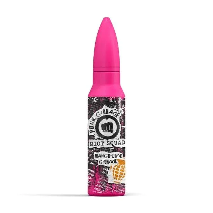 Punk Grenade – Mango and Lime 50ml Short Fill E-Liquid