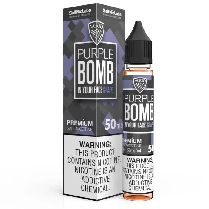 Purple Bomb Nicotine Salt by VGOD