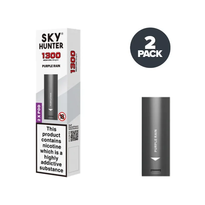 Purple Rain Sky Hunter 1300 Pre-filled Pods