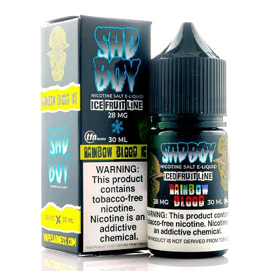 Rainbow Blood Ice Salt – Sadboy E-Juice