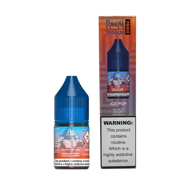 RandM Tornado 9000 Ice Pop 10ml Nic Salt E-liquid