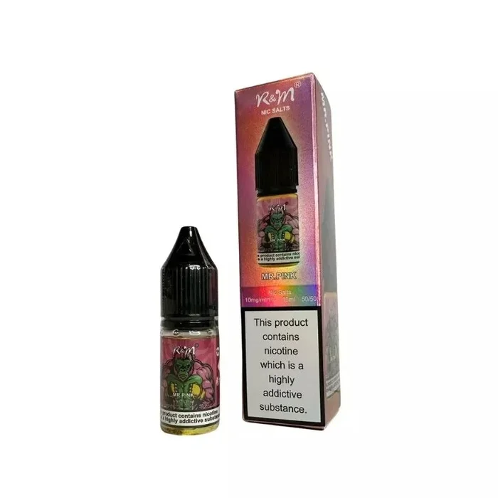 RandM Tornado 9000 Mr Pink 10ml Nic Salt E-liquid
