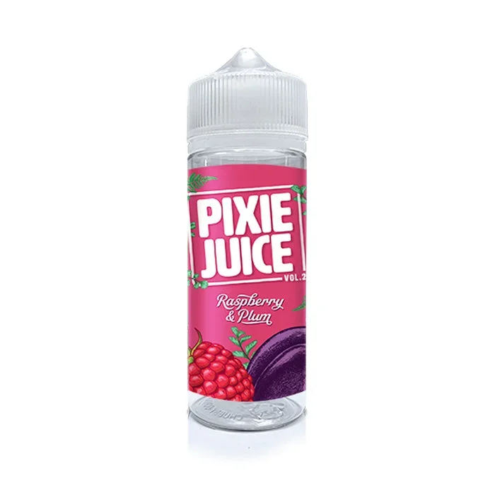 Raspberry & Plum 100ml Shortfill E-Liquid by Pixie Juice Vol II