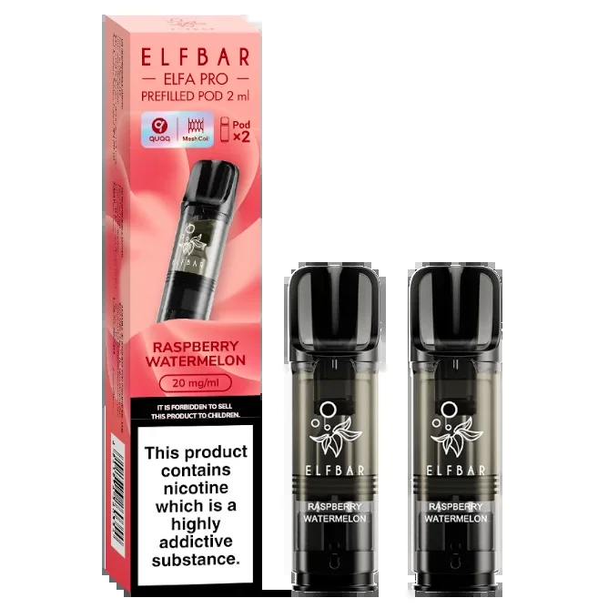 Raspberry Watermelon Elfbar Elfa Pro Pods