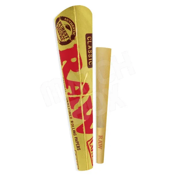 RAW- 6PK 1 1/4 CLASSIC CONES