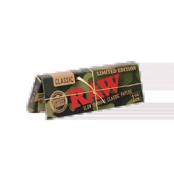 RAW- CLASSIC CAMO EDITION 1 1/4 SIZE PAPERS